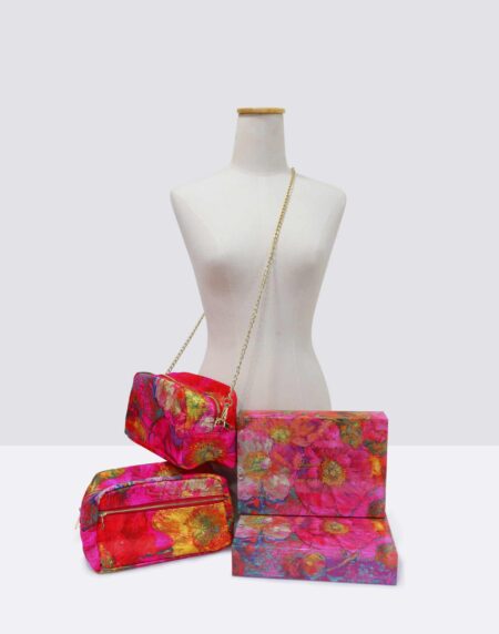 Paris Pink Cosmetic Bag