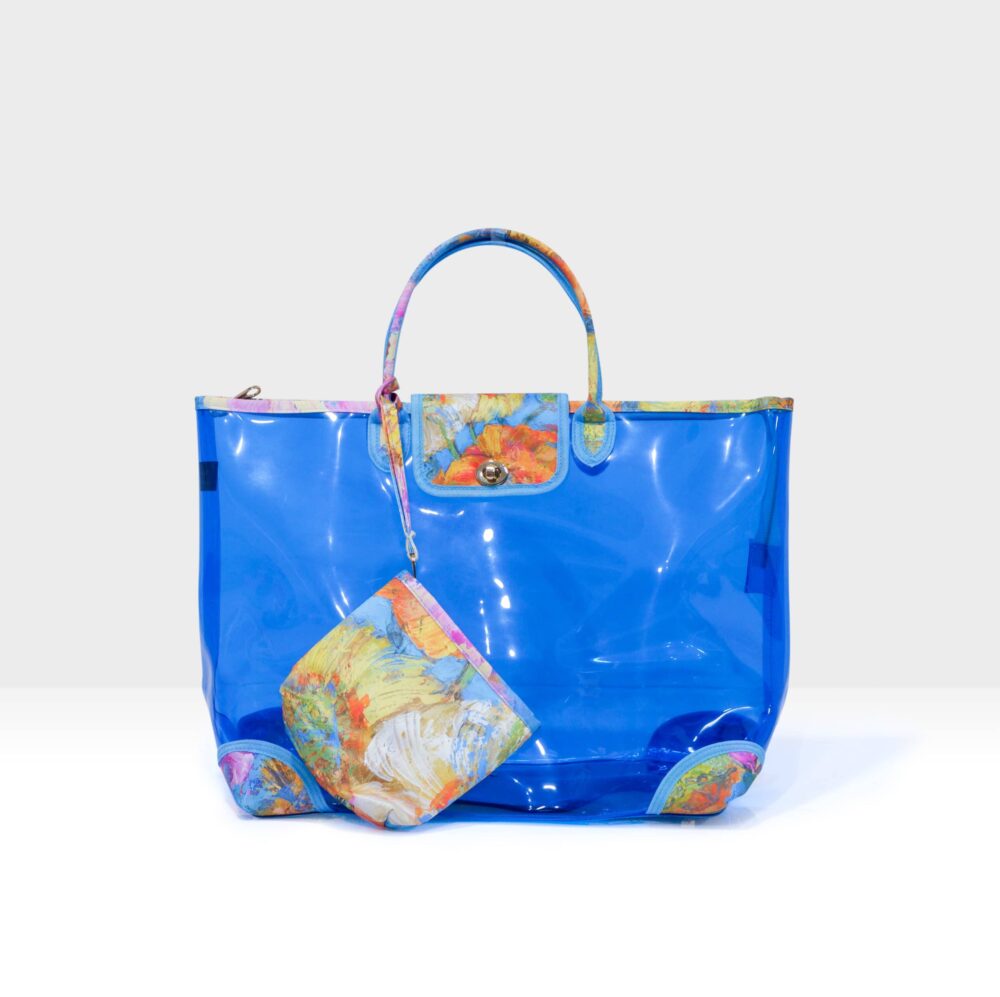 Cerulean Blue Fluo Bag