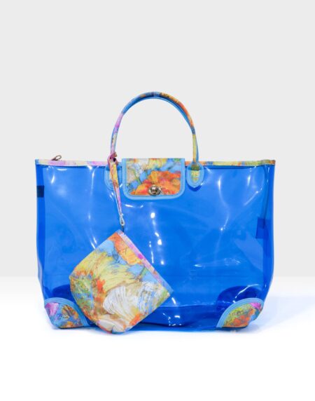 Cerulean Blue Fluo Bag