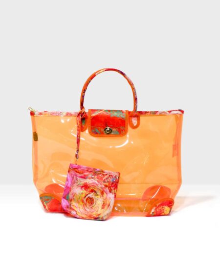 Orange Bouquet Fluo Bag