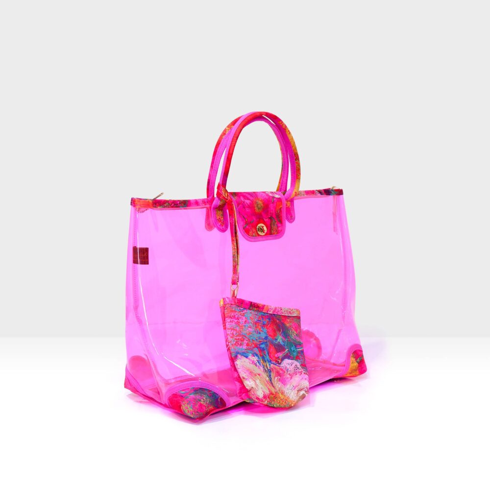 Paris Pink Fluo Bag - Image 2