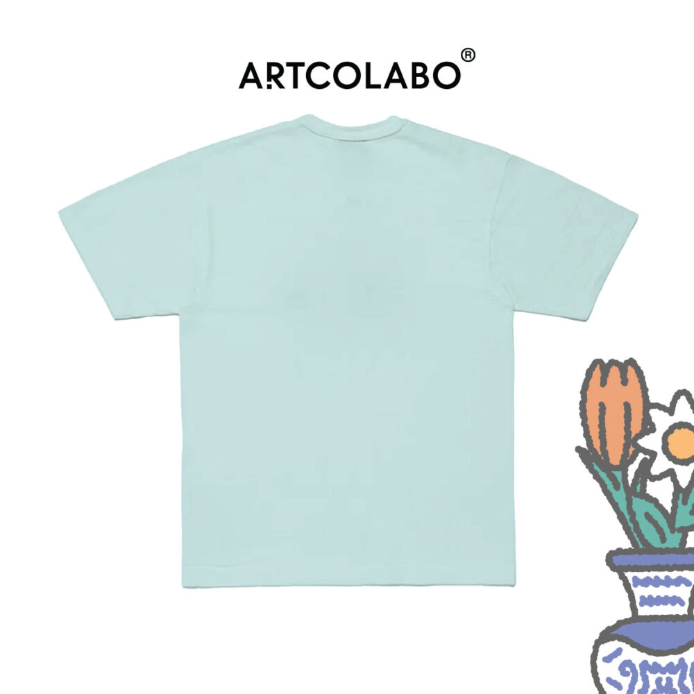 Blue Vase T-shirt - Image 6